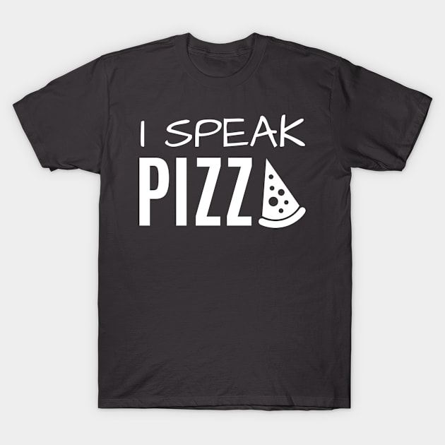 Pizza Food Weekend Design T-Shirt by Lin Watchorn 